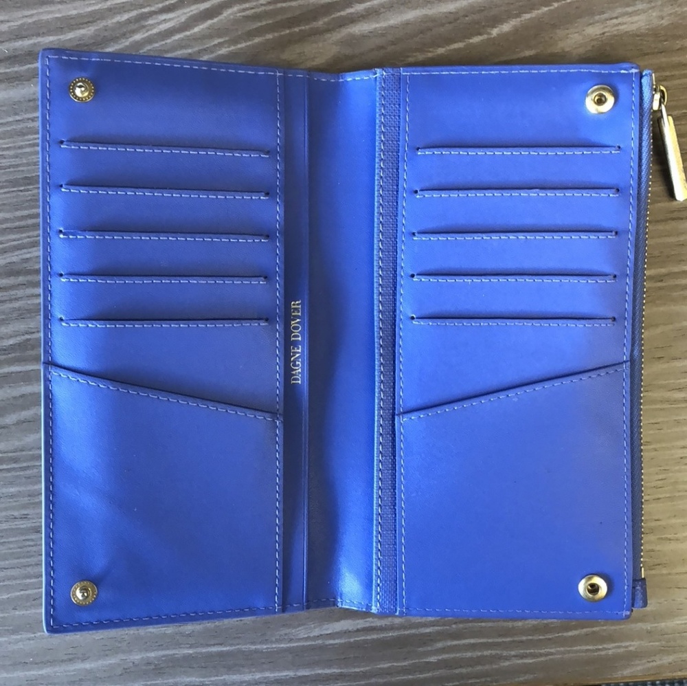 Dagne Dover Slim Wallet - Lapis